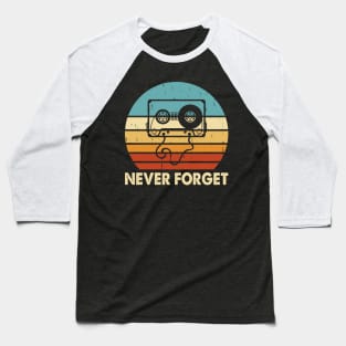 Never Forget T shirt For Women Baseball T-Shirt
